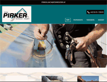 Tablet Screenshot of pirker-dach.at